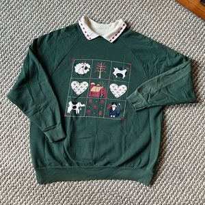 Vintage 90’s Collared Long Sleeve Crewneck